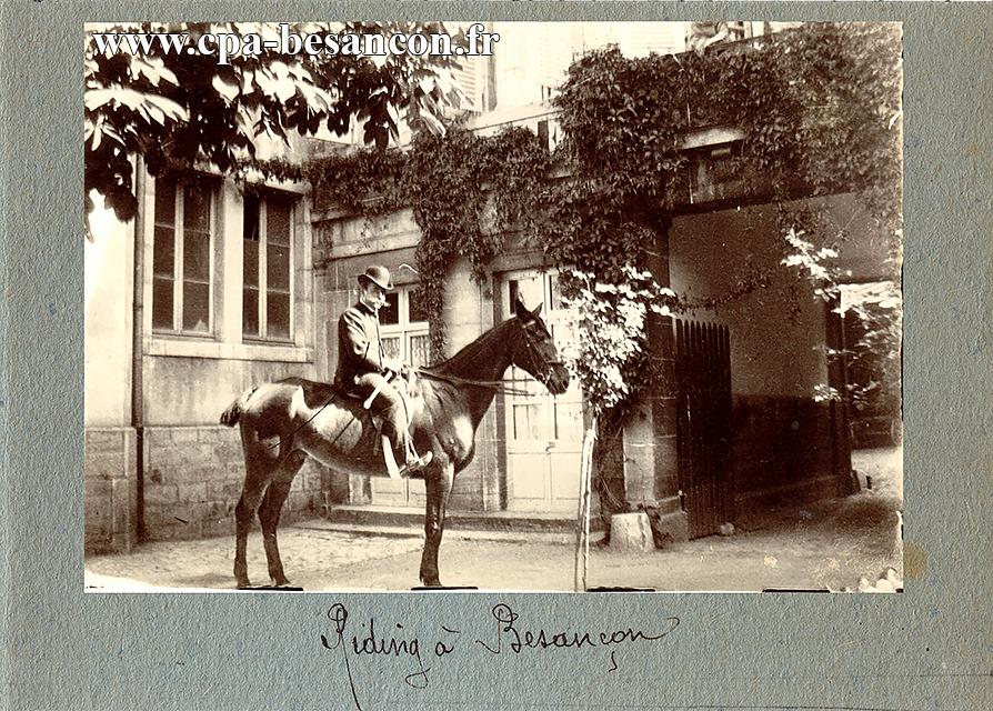 Riding à Besançon